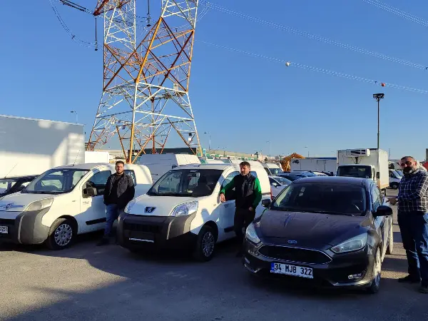 3 adet Aracımız Gürün Global Lojistik'e Hayırlı Olsun.