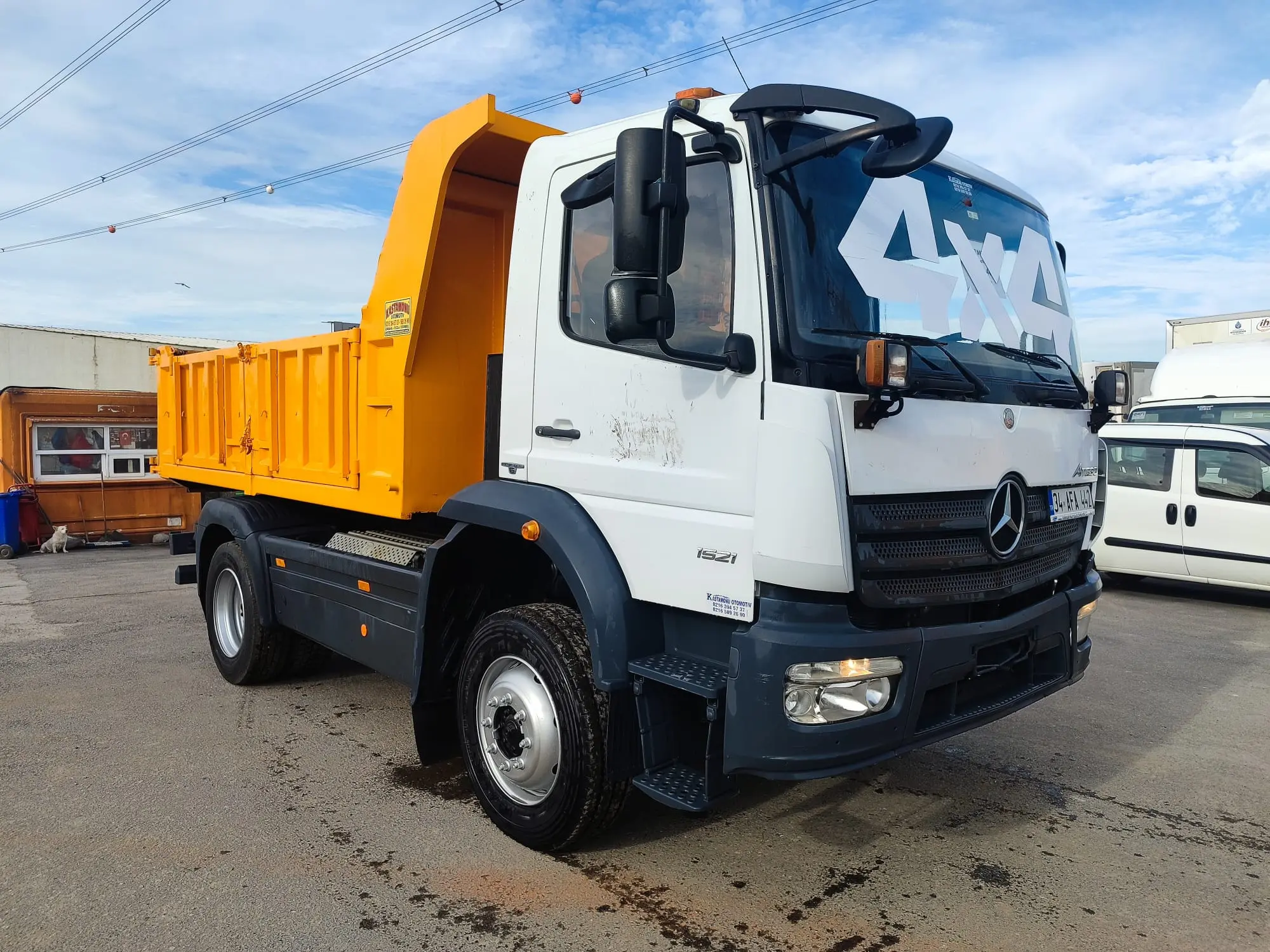 TAM FATURALI - TAMAMINA KREDİ - 4X4 - DAMPERLİ KAMYON