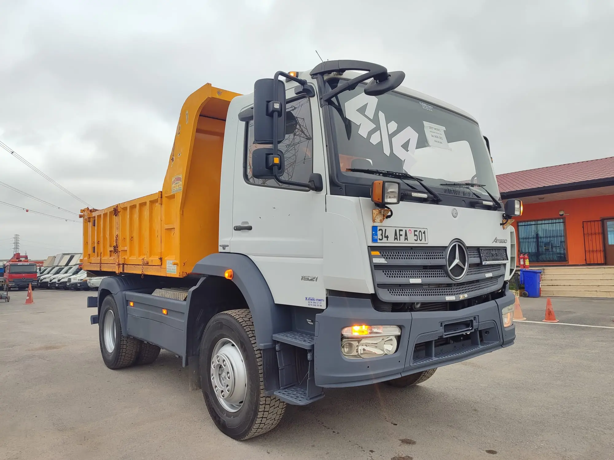 TAM FATURALI - TAMAMINA KREDİ - 4X4 - DAMPERLİ KAMYON