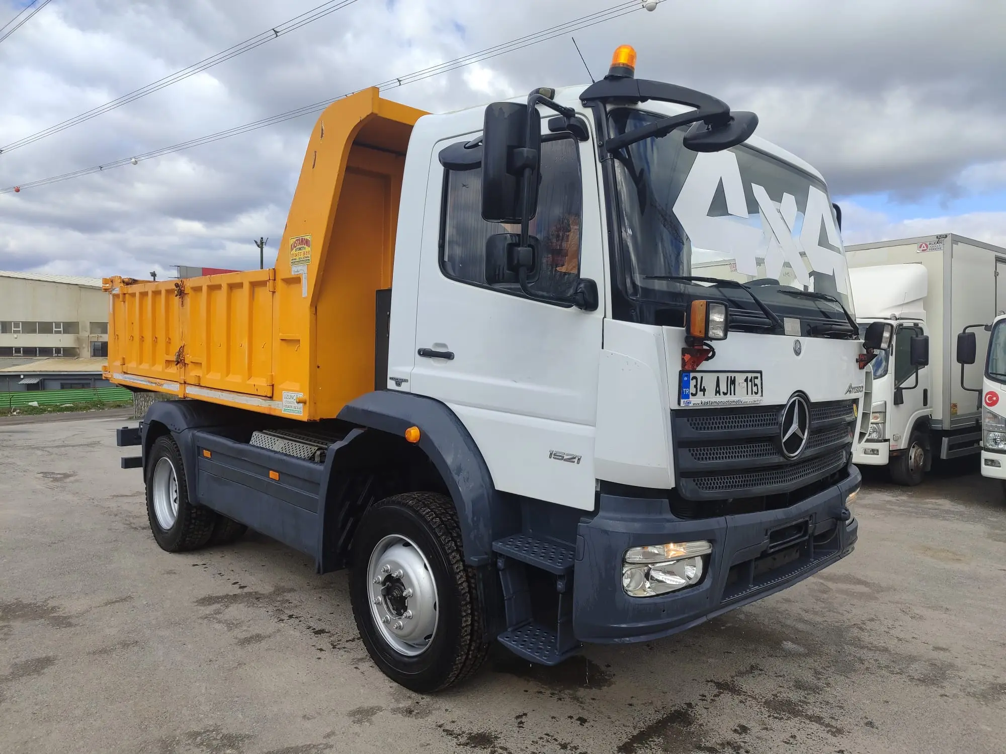 TAM FATURALI - TAMAMINA KREDİ - 4X4 - DAMPERLİ KAMYON