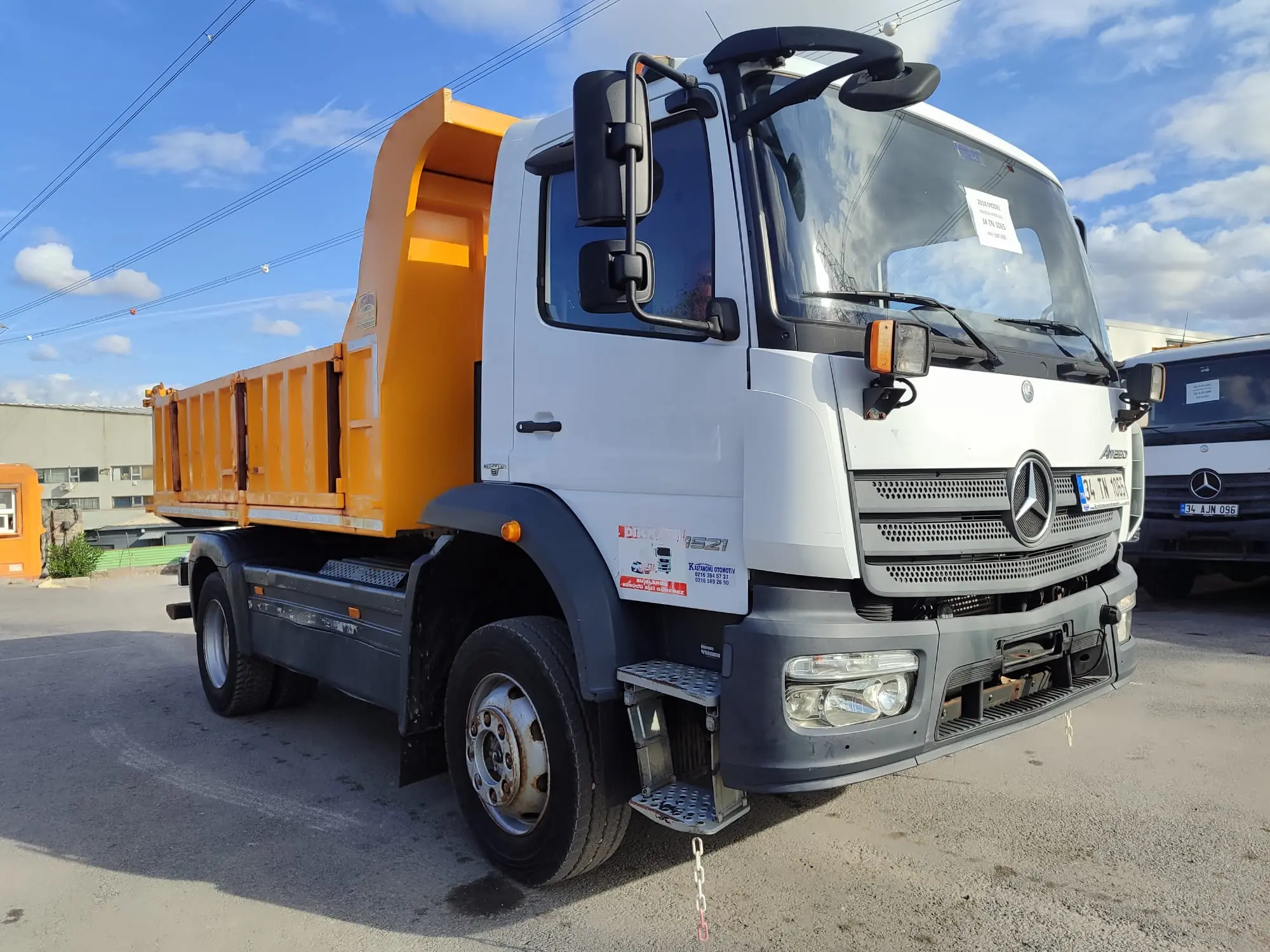 TAM FATURALI - TAMAMINA KREDİ - 4X4 - DAMPERLİ KAMYON