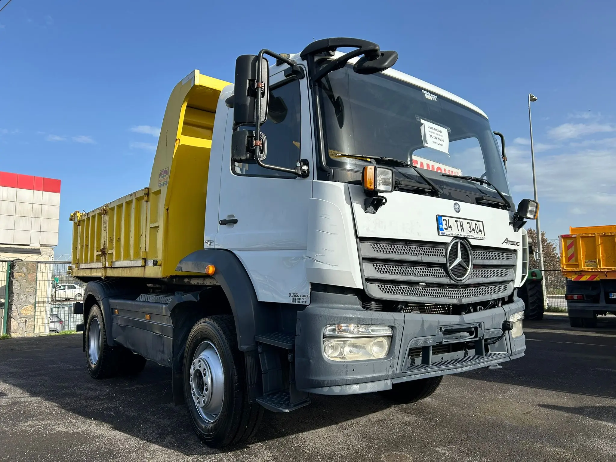 TAM FATURA - TAMAMINA KREDİ / 4x4 KAMYON / DAMPERLİ / ATEGO 1521