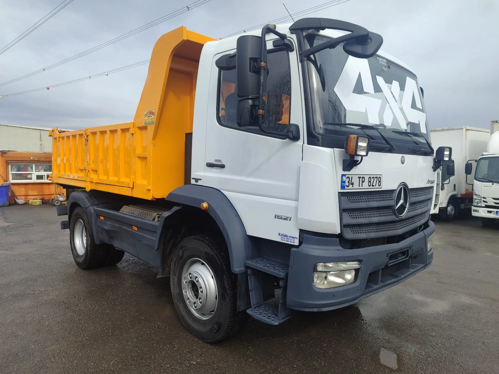 TAMAMINA KREDİ- TAM FATURA / 4X4 ÇEKER - DAMPERLİ / ATEGO 1521