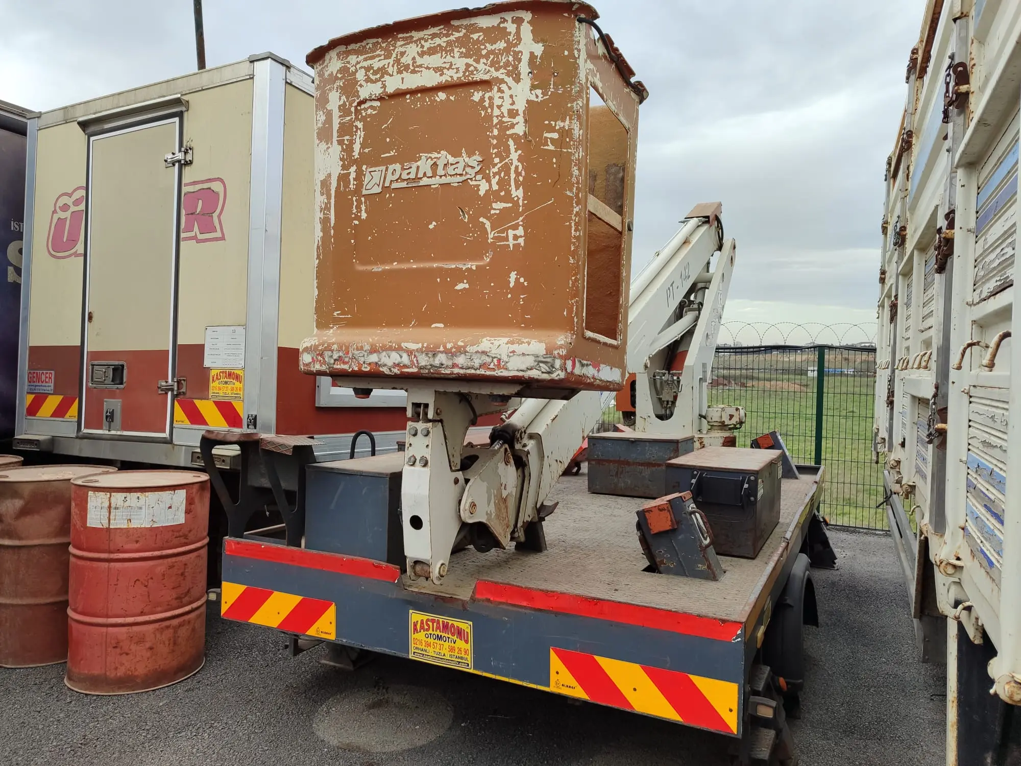 Sepetli Platform ( Isuzu NPR )